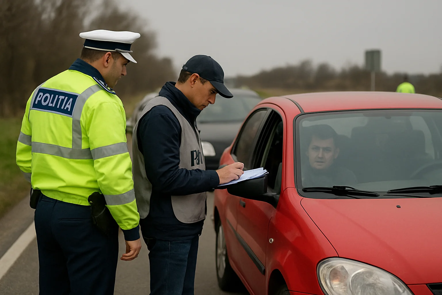 Șoferi sancționați de poliție și RAR