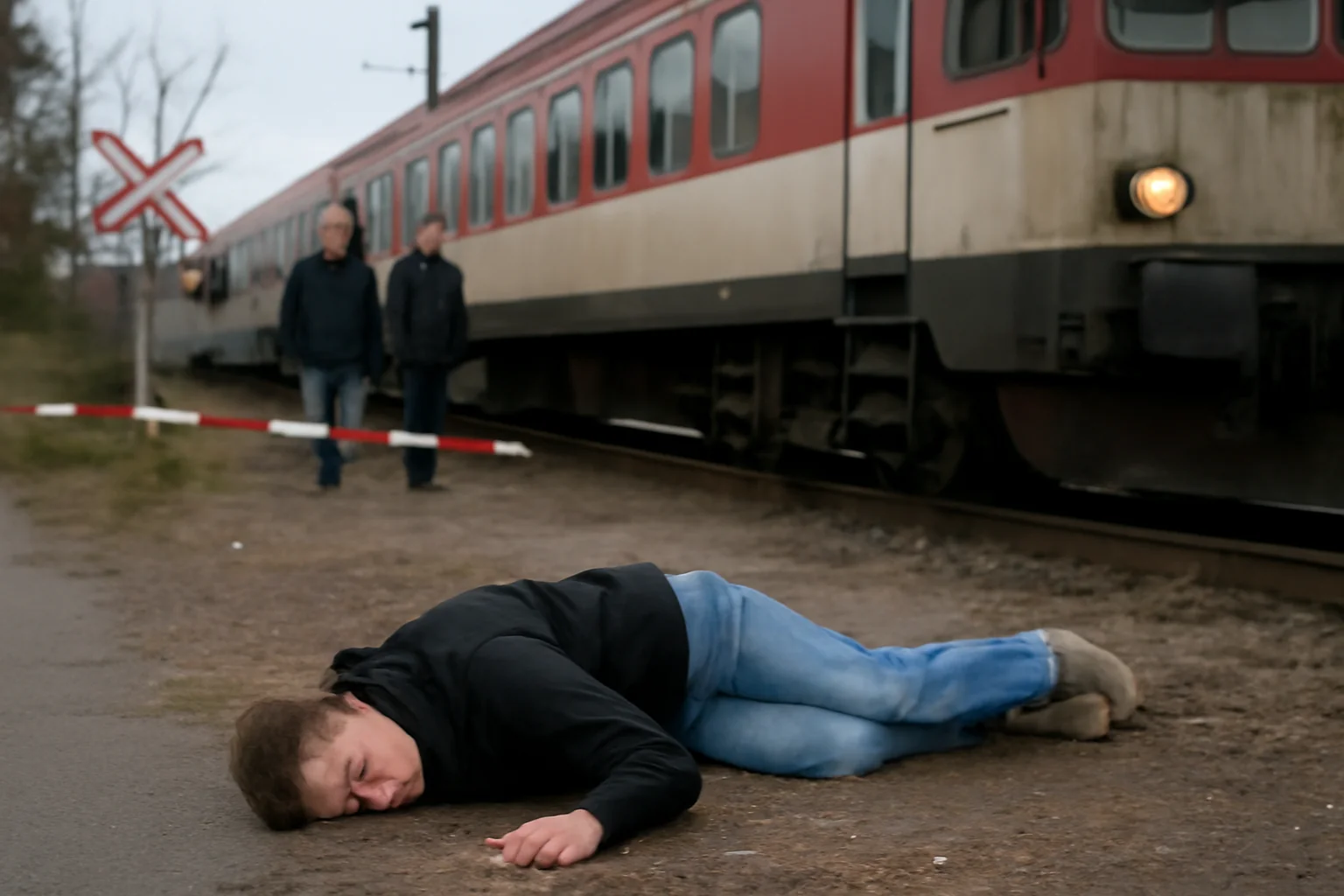 Tânăr mort după impactul cu trenul pe Alexei Tolstoi