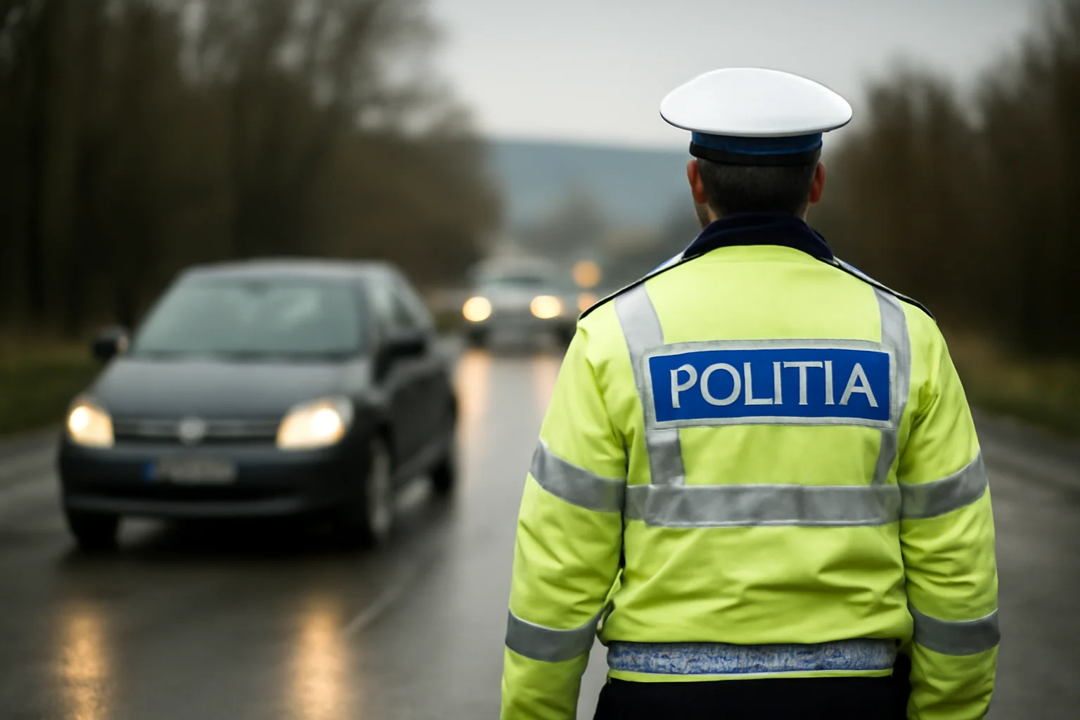 Trafic în condiții de iarnă, dar fără drumuri naționale blocate în județul Bacău