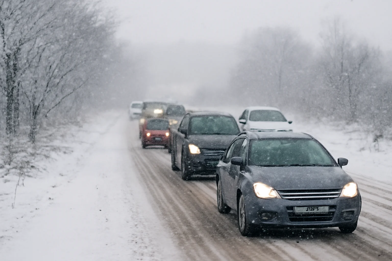 Trafic rutier în condiții de iarnă în Bacău și alte județe: avertizare pentru șoferi