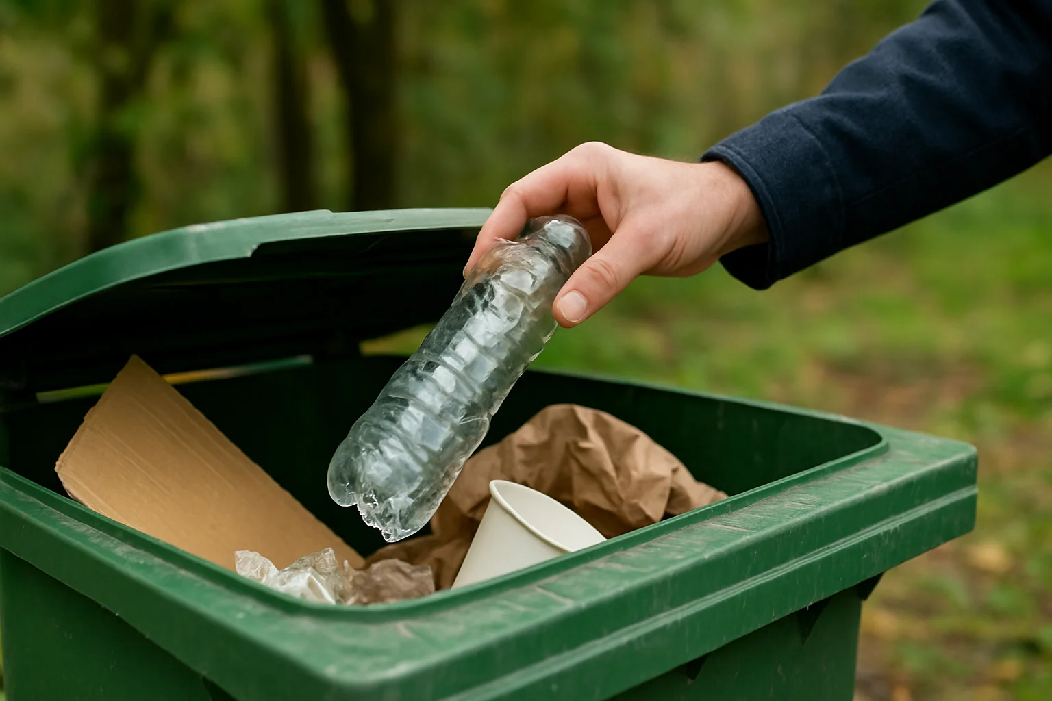 Transformă deșeurile reciclabile în gunoi inutil cu un gest simplu