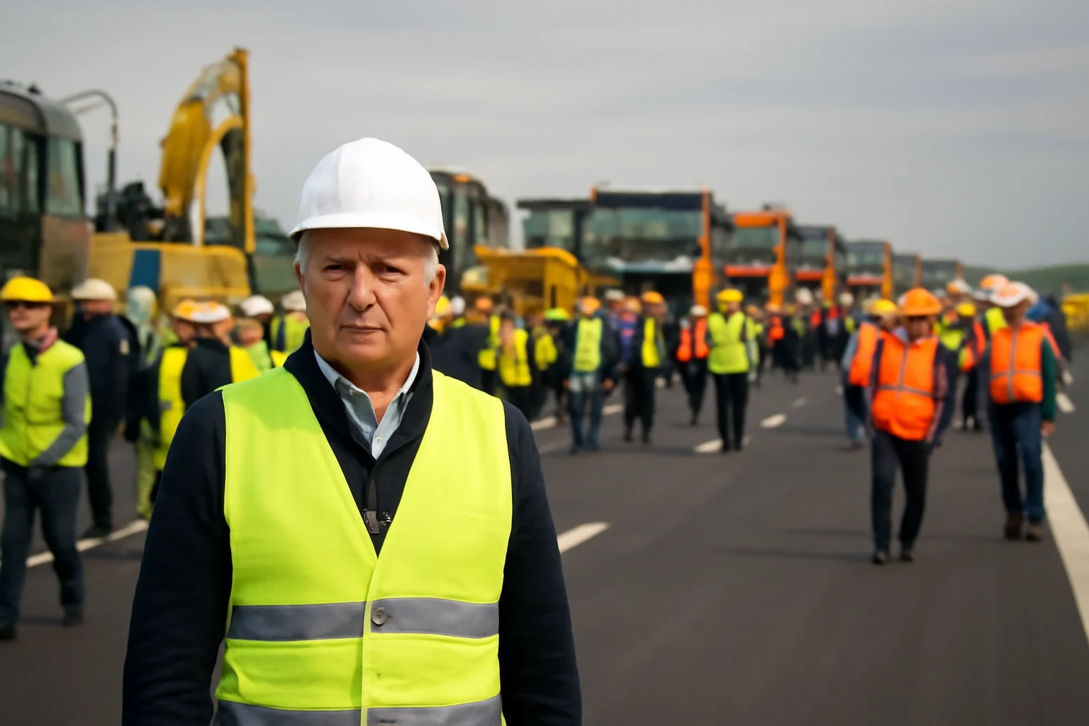 Umbrărescu mobilizează 5.000 de oameni pe Autostrada A7