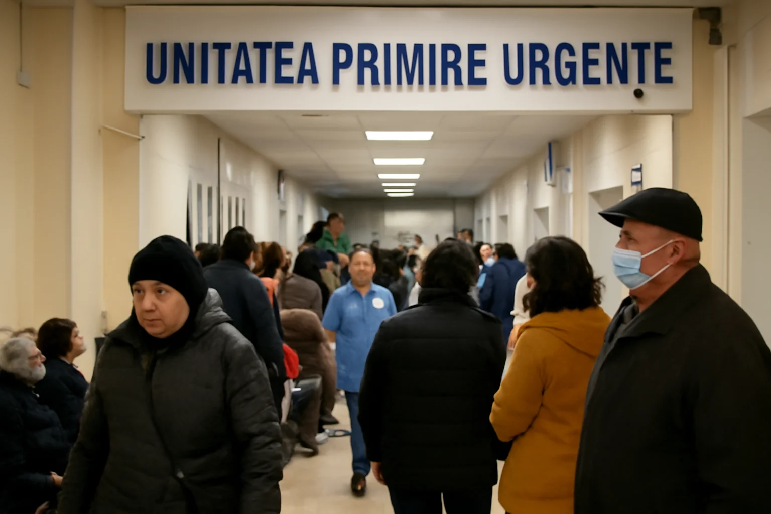 UPU Bacău, sub presiune în perioada sărbătorilor: peste 3.400 de prezentări și numeroase cazuri de gripă A