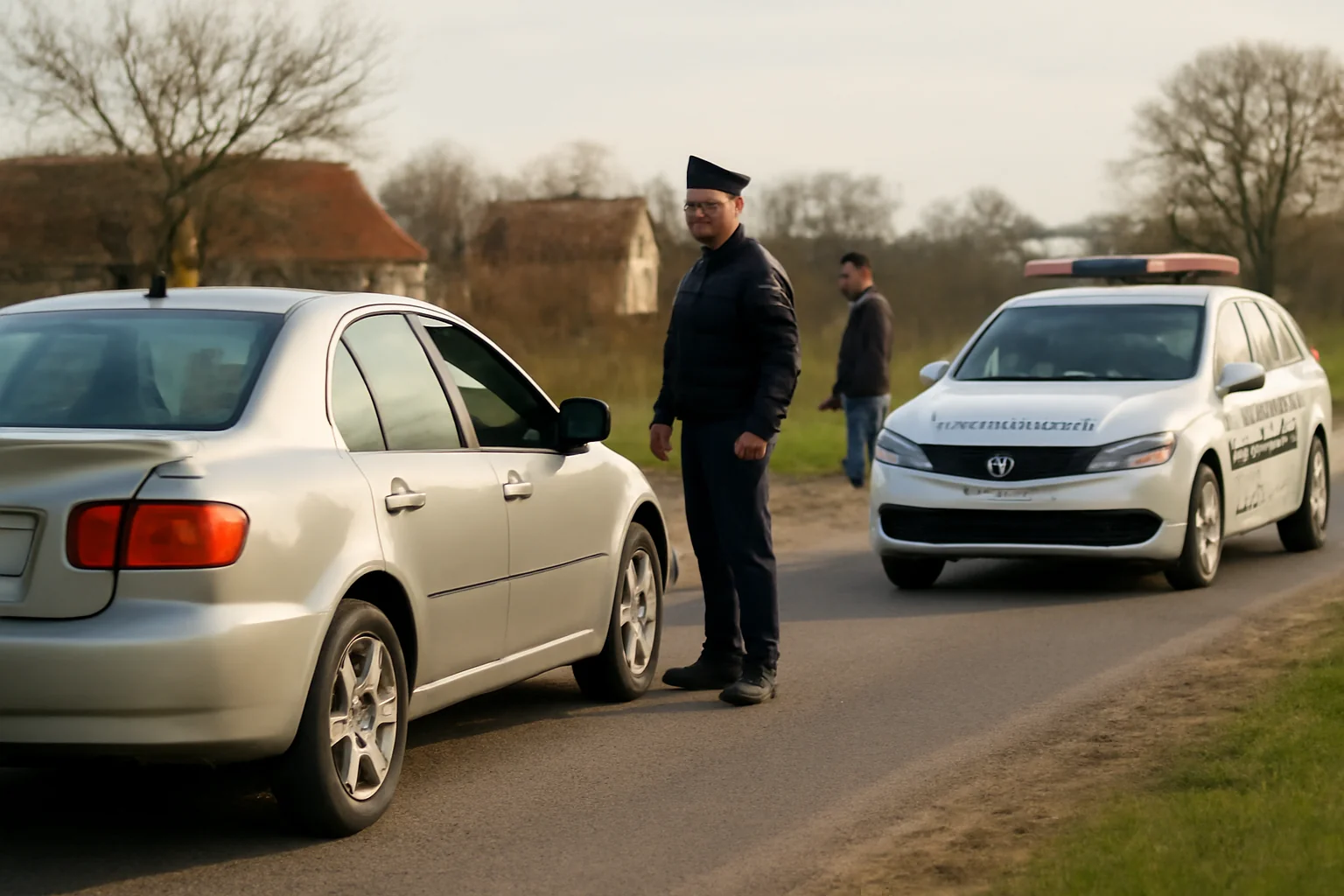 Urmărire în trafic la Secuieni, județul Bacău, finalizată cu dosar penal