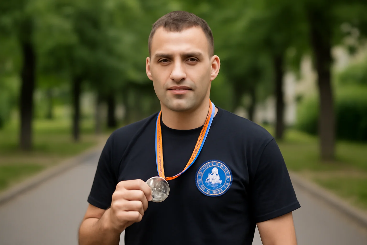 Vicecampion național la kickbox, un polițist din Bacău