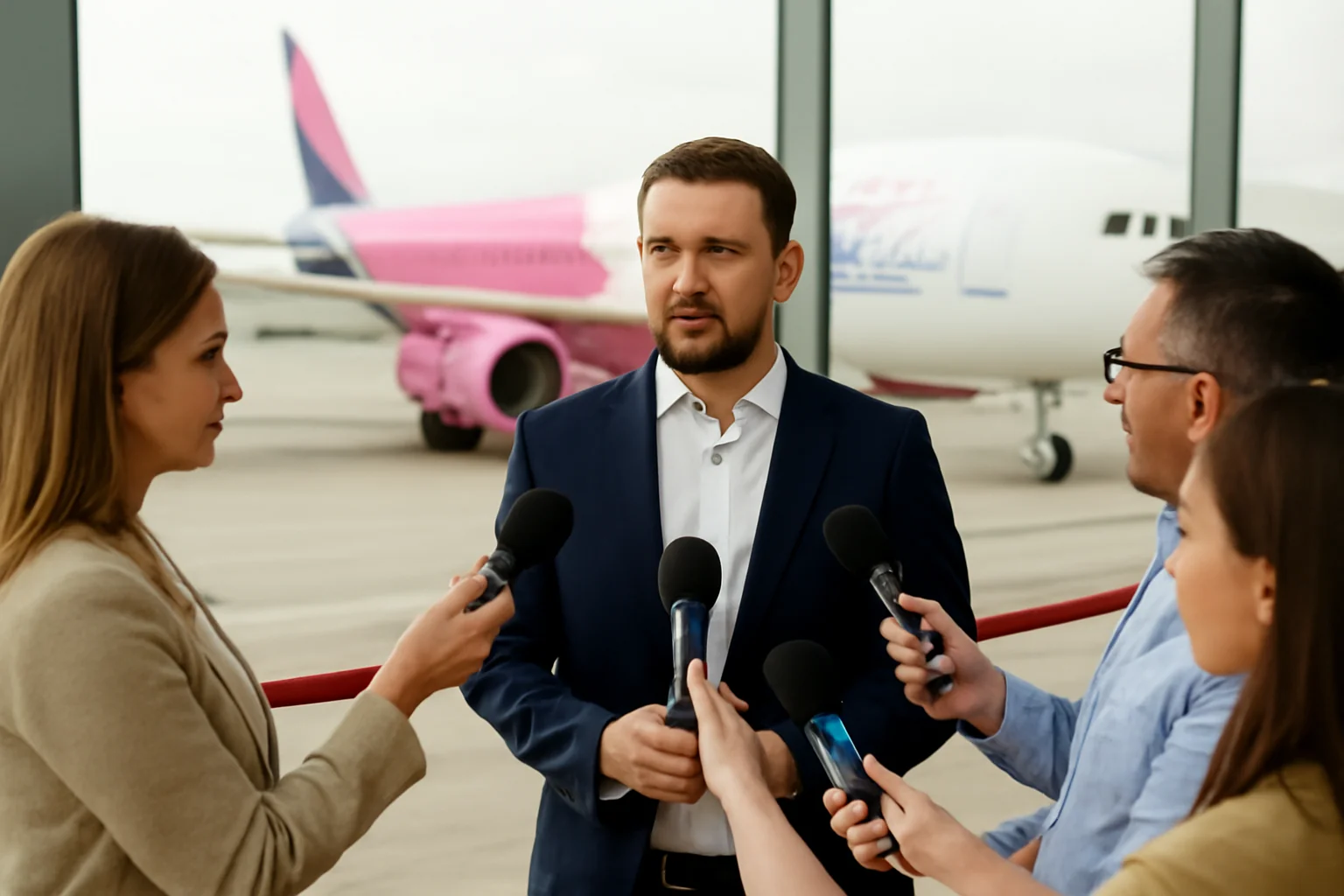 Wizz Air introduce rute noi din 5 aeroporturi, Bacău rămâne cu 2